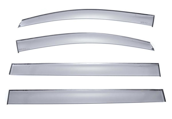 WellVisors Side Window Deflectors Toyota Sienna 11-20 Premium