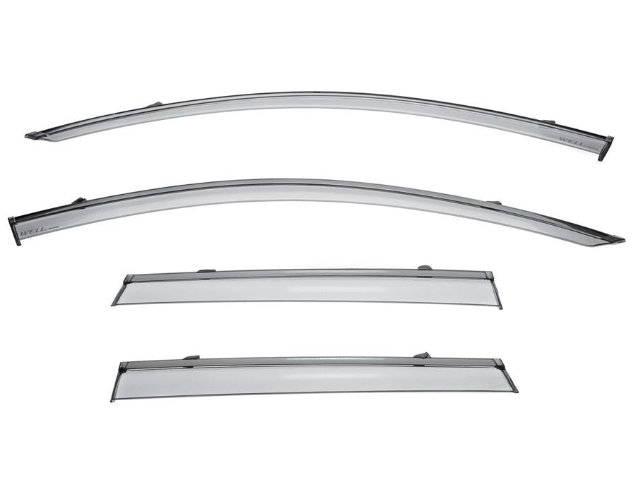 Wind Deflectors Dark Volvo V70 / XC70 2007 - View #3